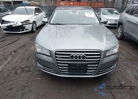 2012 Audi A8 L 4.2 из США, поврежденный, VIN WAURVAFD2CN019761